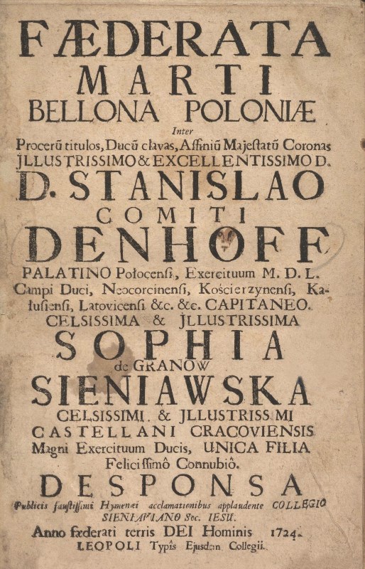 Foederata Marti Bellona Poloniae